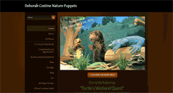 Desktop Screenshot of deborahcostinenaturepuppets.com